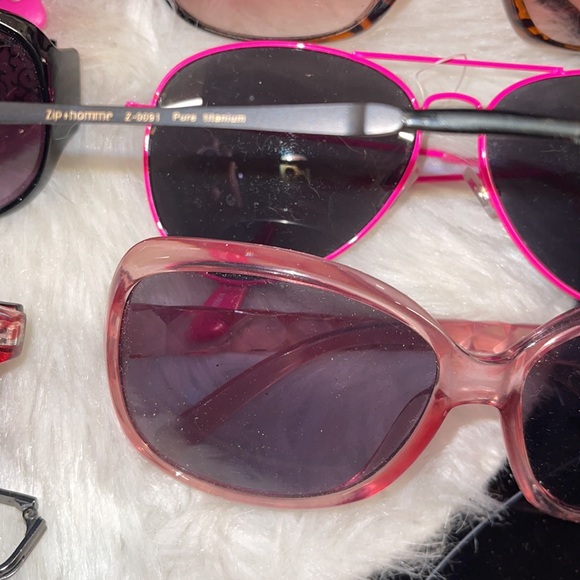 10 sunglasses but two are prescription type or readers-From zip+homme and others - Picture 2 of 16